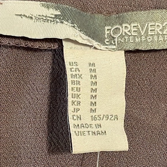 Forever‎ 21- Long sleeves purple Women's Blouse - Picture 5 of 6